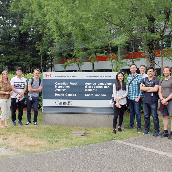 A group of undergraduate students from the University of British Columbia (UBC).