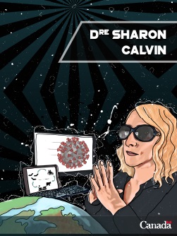 Dre Sharon Calvin - carte à échanger