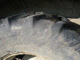 Figure 1. Non-compliant tire