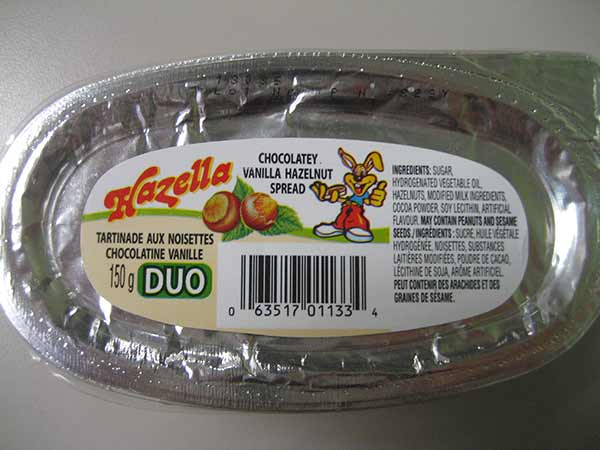 Chocolatey Vanilla Hazelnut Spread Duo - 150 grams