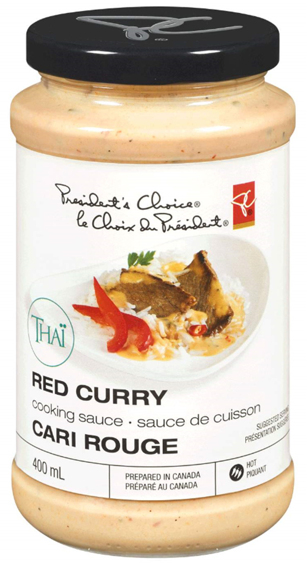 President's Choice: Thai Red Curry Cooking Sauce - 400 mL