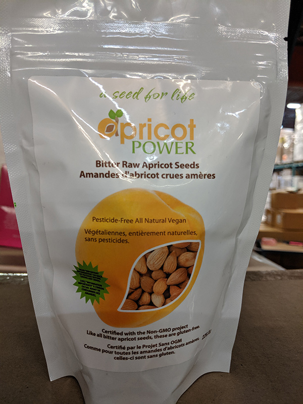 Apricot Power: Bitter Raw Apricot Seeds - 226 grams