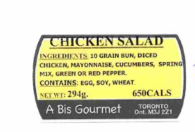 A Bis Gourmet - « Chicken Salad »