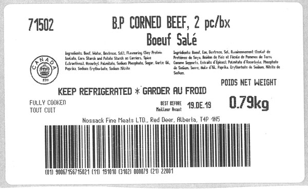 Butcher’s Pride - Corned Beef - 2pc