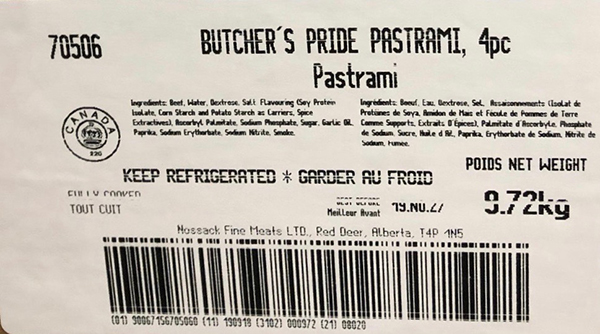 Butcher's Pride - Pastrami - 4