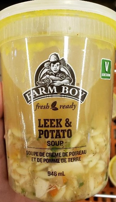 Farm Boy - Soupe de crème de poireau et de pomme de terre