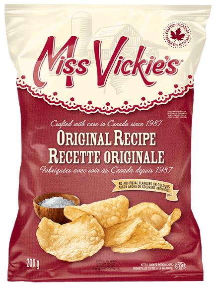 Miss Vickie's – Croustilles cuites à la marmite Recette originale – 200 g